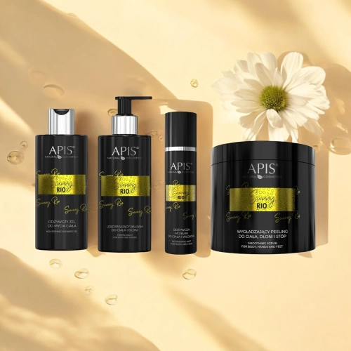 APIS SUNNY RIO zestaw żel + balsam + mgiełka + peeling 