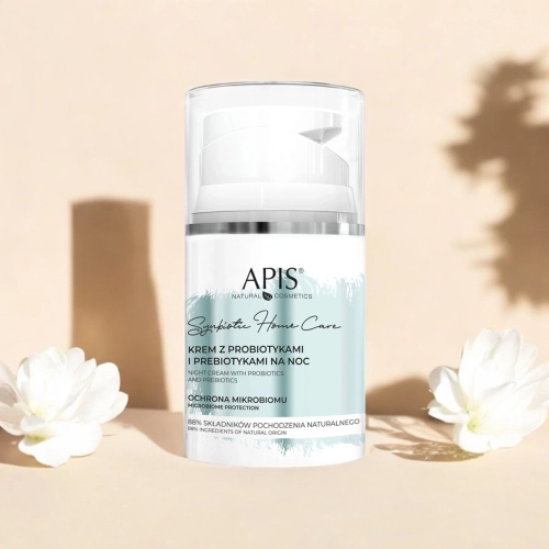 APIS SYNBIOTIC HOME CARE - krem z probiotykami i prebiotykami na noc 50 ml
