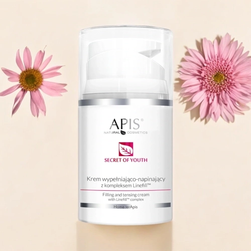 APIS SEKRET MŁODOŚCI krem wypełniająco-napinający z kompleksem Linefill™ 50 ml