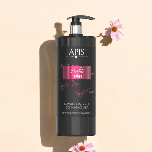 APIS NIGHT FEVER nawilżający żel do mycia ciała 1l