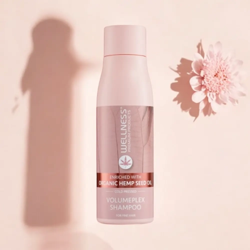Wellness Premium Products Volumeplex Shampoo - szampon nawilżający do włosów cienkich 500 ml