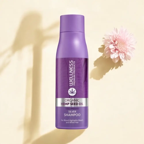 Wellness Premium Products Silver - szampon neutralizujący żółte odcienie do włosów blond 500 ml
