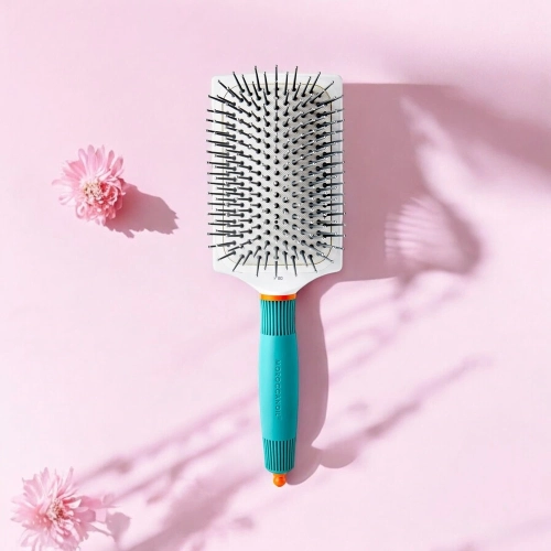 Moroccanoil Paddle - ceramiczna płaska szczotka do włosów z jonizacją