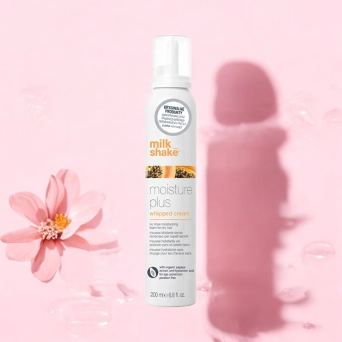 Milk Shake Moisture Plus Whipped Cream - nawilżająca pianka bez spłukiwania do włosów przesuszonych 200 ml