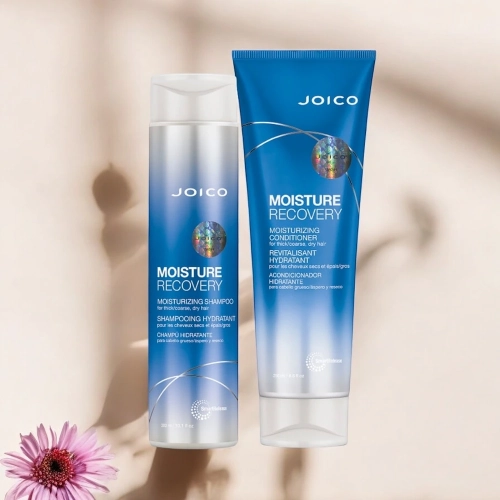 Joico Moisture Recovery Conditioner + Shampoo - zestaw szampon + odżywka nawilżająca do włosów suchych 