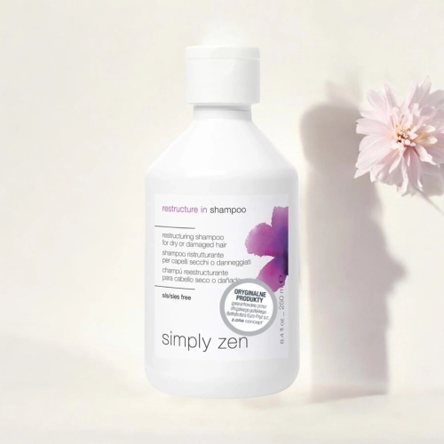 Simply Zen Restructure In Shampoo - szampon silnie odbudowujący srukturę włosa 250 ml