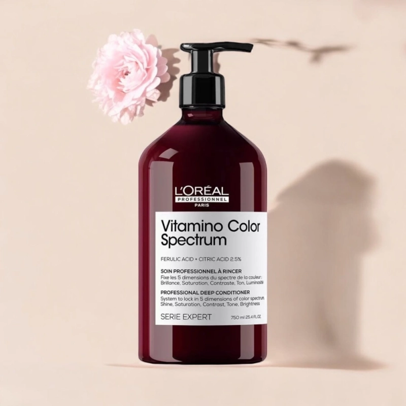 L'Oréal Professionnel Vitamino Color Spectrum - odżywka podkreślająca kolor włosów farbowanych 750 ml