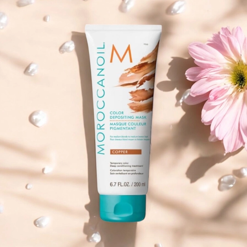 Moroccanoil color depositing mask copper - koloryzująca maska do włosów 200 ml