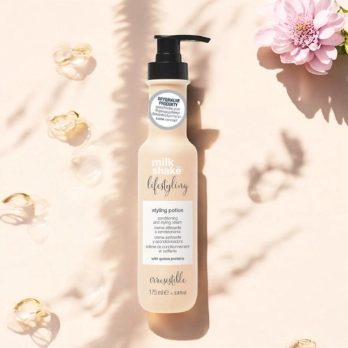 Milk shake lifestyling styling potion - odżywczy krem do stylizacji włosów 175 ml