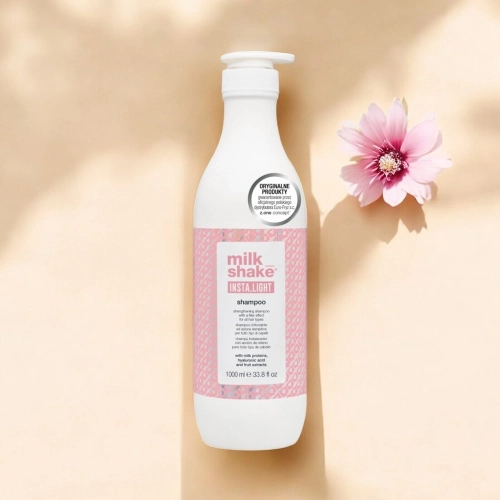 Milk Shake Insta Light - szampon do włosów połysk i miękkość 1l