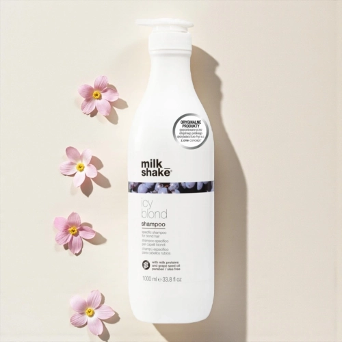 Milk Shake Icy Blond Shampoo - szampon do blond włosów 1000 ml