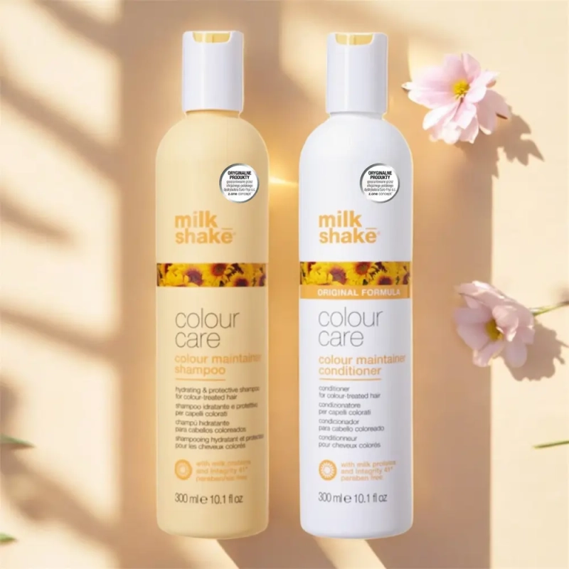 Milk Shake Color Care - zestaw ochrona koloru włosów szampon 300 ml + odżywka 300 ml