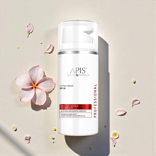 APIS PRO-LIFT SPICULE TECHNOLOGY - liftingujący krem z DMAE i biomimetyczną konotoksyną SPF20 100 ml