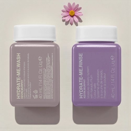 Kevin Murphy Hydrate - zestaw nawilżający do włosów normalnych i suchych szampon + odżywka 40 ml