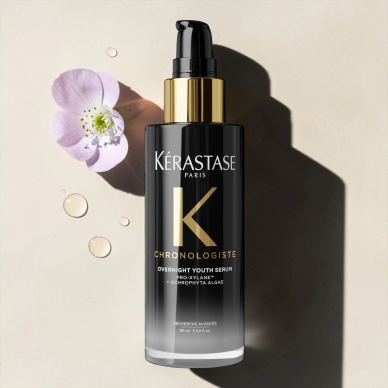 Kérastase Chronologiste Overnight Youth Serum - odmładzające serum na noc do włosów osłabionych 90 ml (