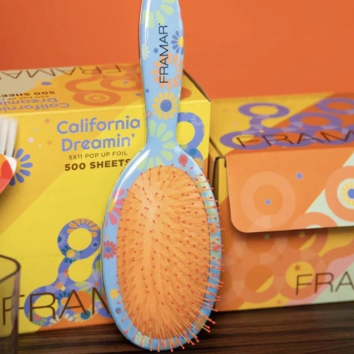 Framar - szczotka do rozczesywania - blue jean baby