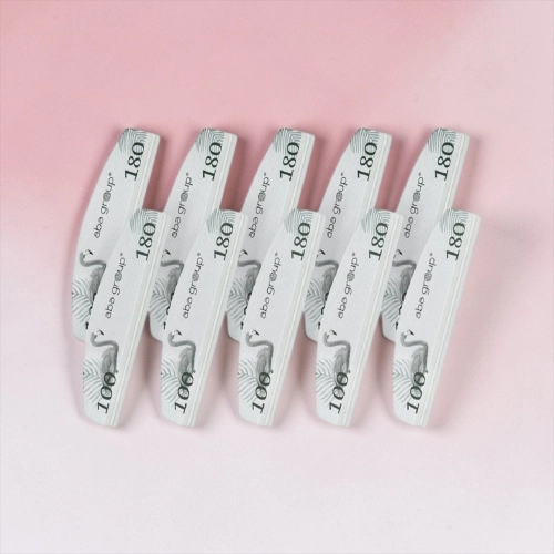 Aba Group Sweet Polerka Mini PÓŁKSIĘŻYC 100/180 - FLAMING, 10 sztuk