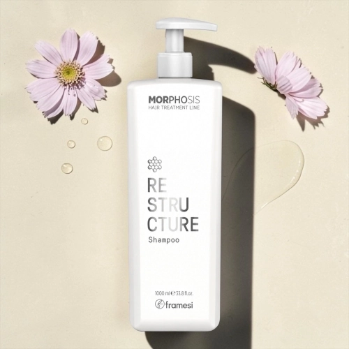 Framesi Morphosis Restructure - szampon odbudowujący 1000 ml POMPKA GRATIS !
