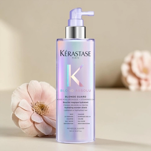 Kérastase Blond Absolu Blonde Guard - spray bez spłukiwania nadający blasku i chroniący kolor włosów blond 190 ml