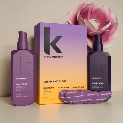 Zestaw kevin murphy dream and glow odżywiający i wygładzający olejek do włosów + serum nawilżające na noc 100 ml + płatki pod oczy GRATIS