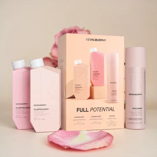 Kevin Murphy FULL POTENTIAL SET - zestaw do włosów cienkich objętość szampon + odżywka + pudrowy lakier