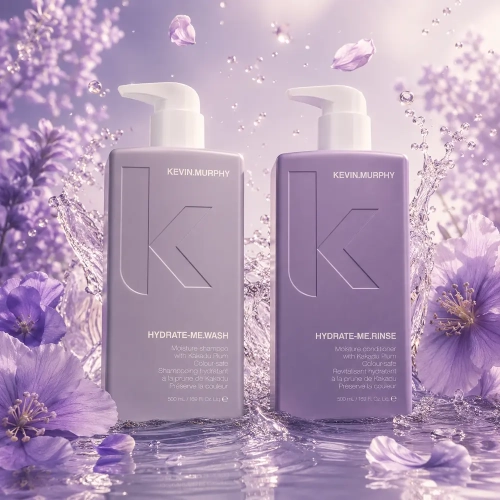 Kevin Murphy Hydrate Me Rinse&Wash - zestaw do włosów suchych edycja limitowana szampon 500 ml + odżywka 500 ml