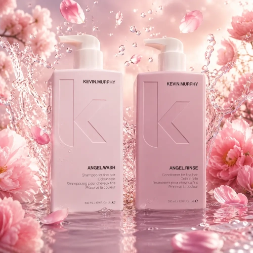 Kevin Murphy Angel Rinse&Wash - zestaw do włosów cienkich i farbowanych edycja limitowana szampon 500 ml + odżywka 500 ml