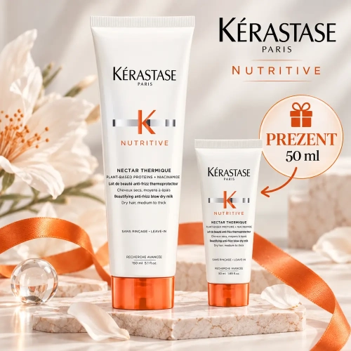 Kérastase Nutritive Nectar Thermique - nektar termiczny do włosów suchych normalnych i grubych 150 ml + prezent