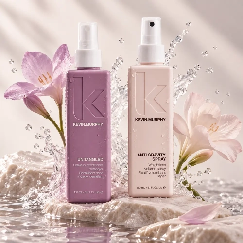 Kevin Murphy Untangled - spray nawilżający i ułatwiający rozczesywanie włosów 150 ml + Kevin Murphy Anti Gravity Spray - spray unoszący włosy od nasady 150 ml