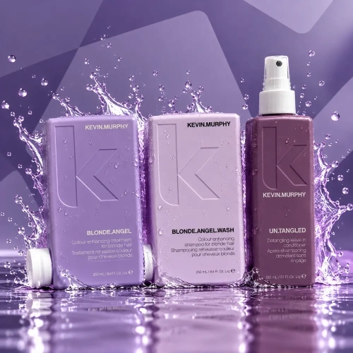 Kevin Murphy Blonde - zestaw rozświetlający do włosów blond szampon + odżywka + odżywka bez spłukiwania 